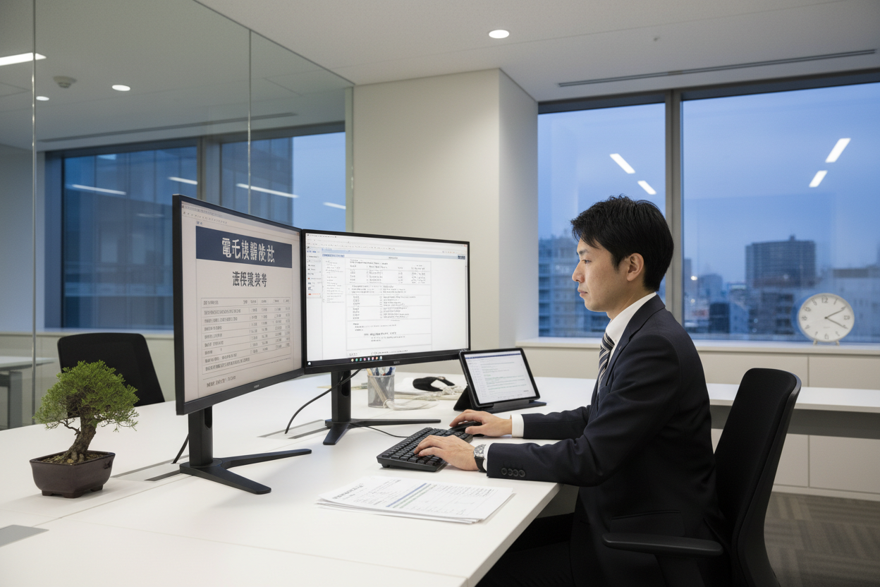 改正電子帳簿保存法のポイントと企業の対応策