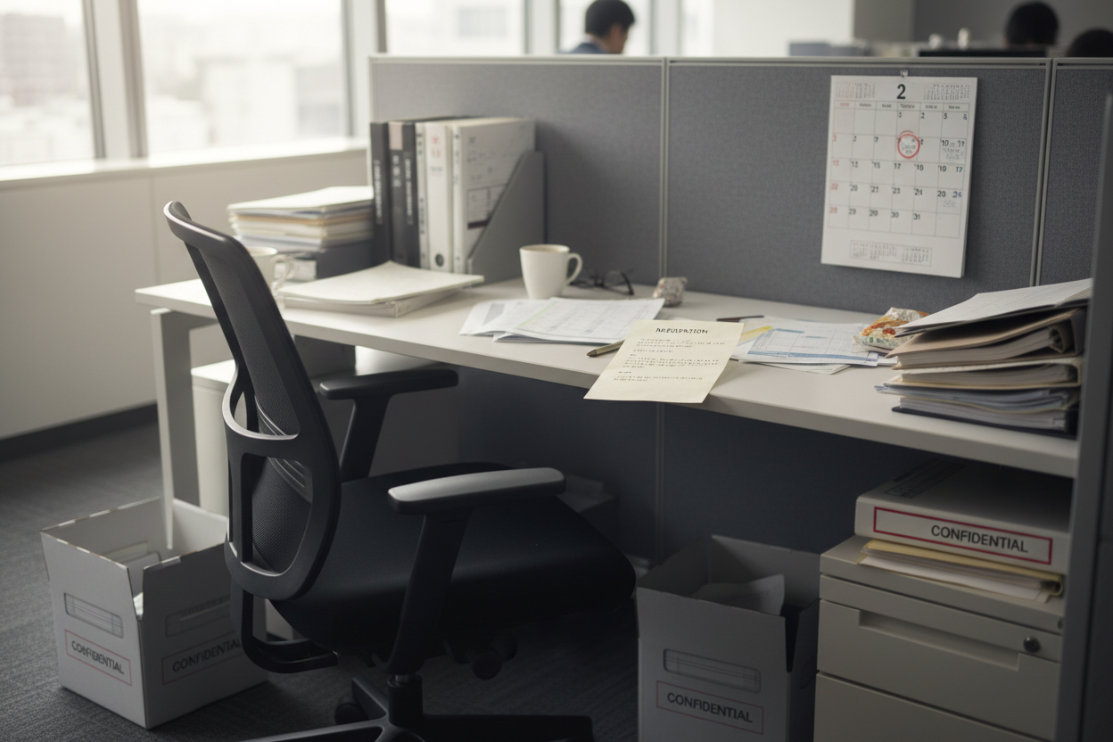 経理担当者の突然退職！リスクと企業の対策