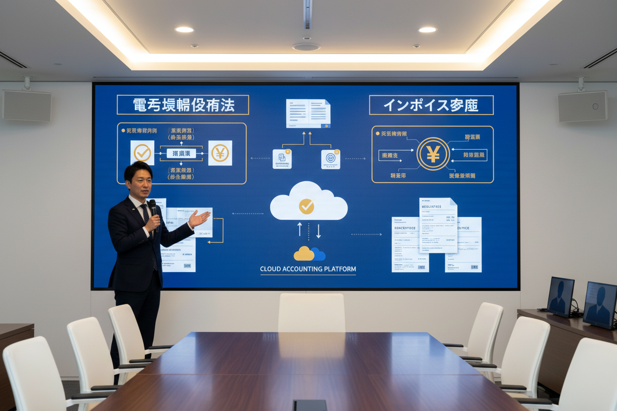 電子帳簿保存法・インボイス制度対応セミナー｜無料オンライン開催