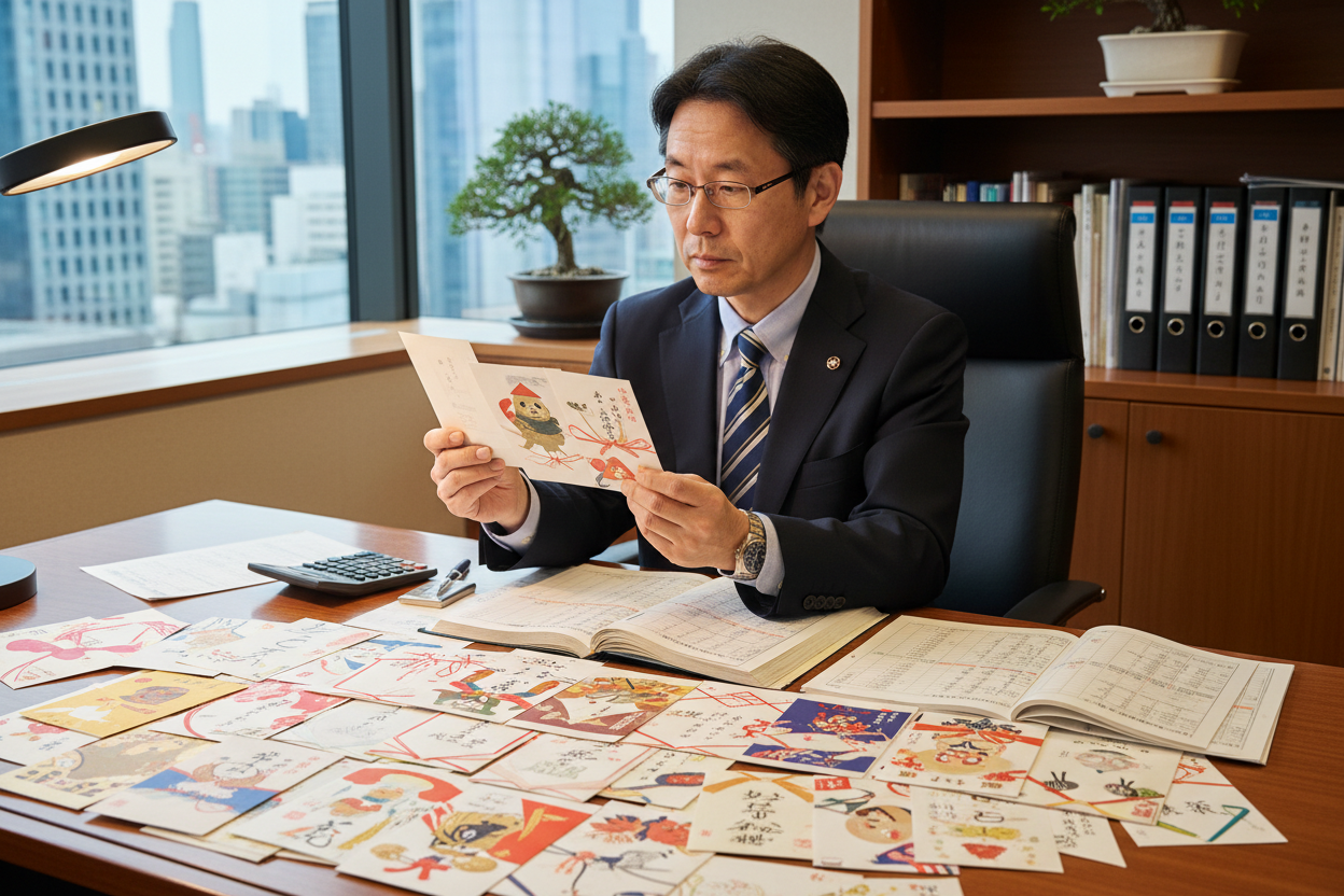 年賀状の勘定科目は通信費か広告宣伝費か｜税理士が解説