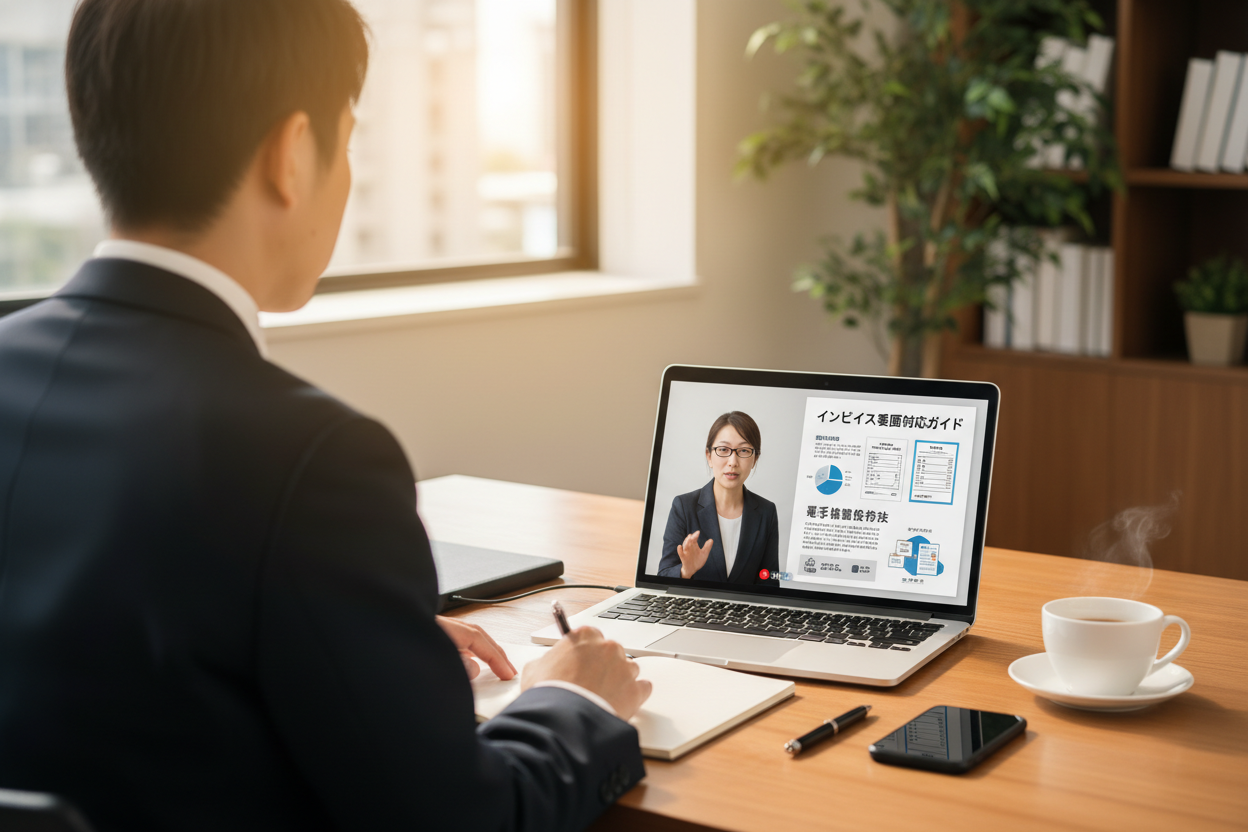 インボイス制度対応方法セミナー｜無料Webセミナー開催